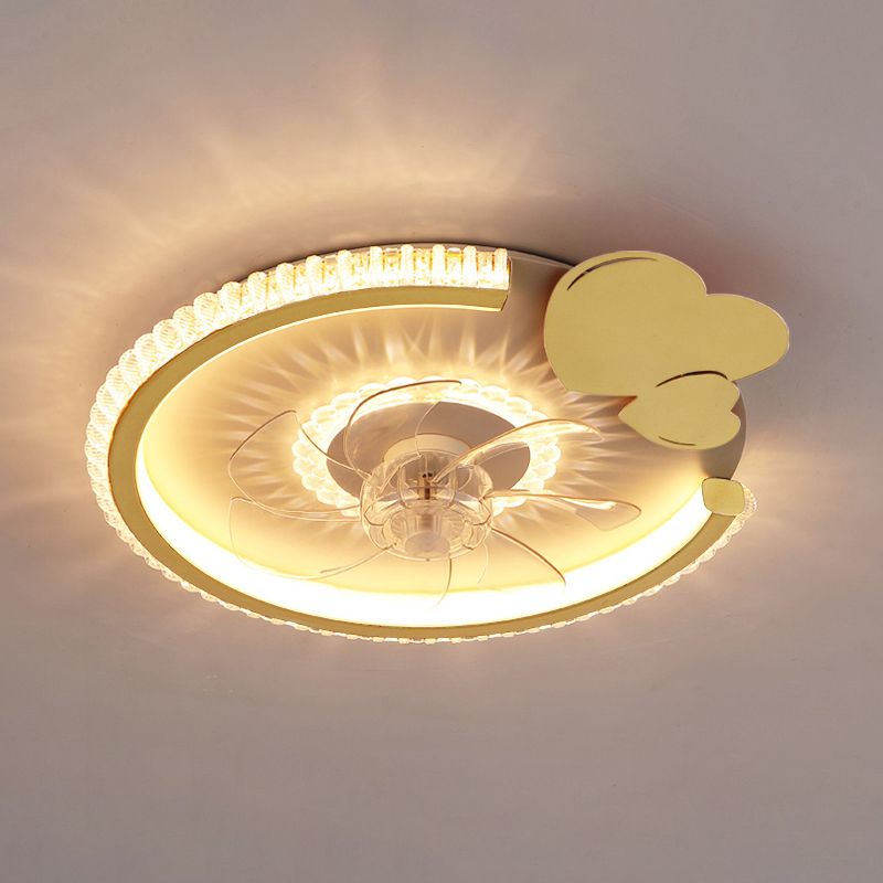 Kirsten Deckenventilator mit Beleuchtung, 12 Stile, ∅50CM/58CM/56CM/70CM - Cueteks