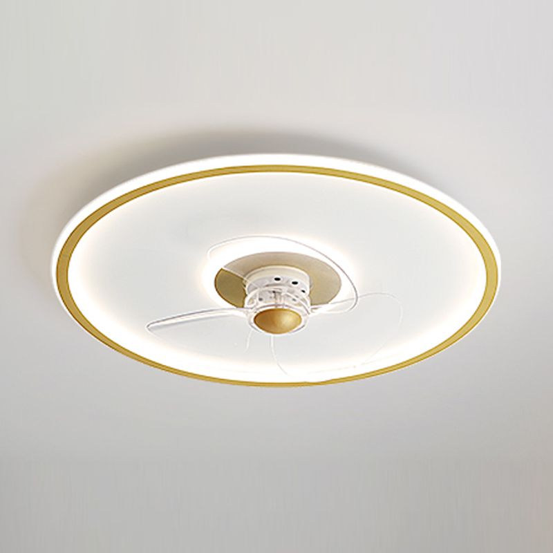 Edge Deckenventilator mit Beleuchtung, 6 Farben, ∅40CM - Cueteks