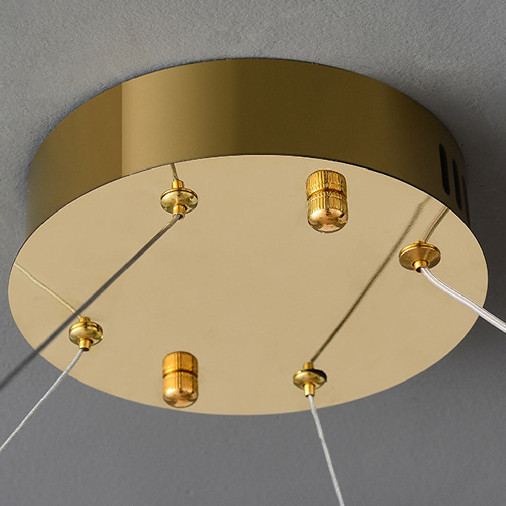 Kirsten Kronleuchter, Metall & Glas, ∅40/60/80/100CM - Cueteks