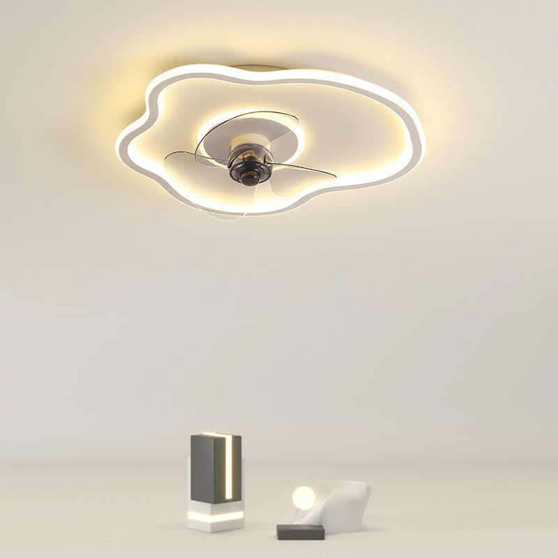 Quinn Deckenventilator mit Beleuchtung, 2 Farben, ∅41/51CM - Cueteks