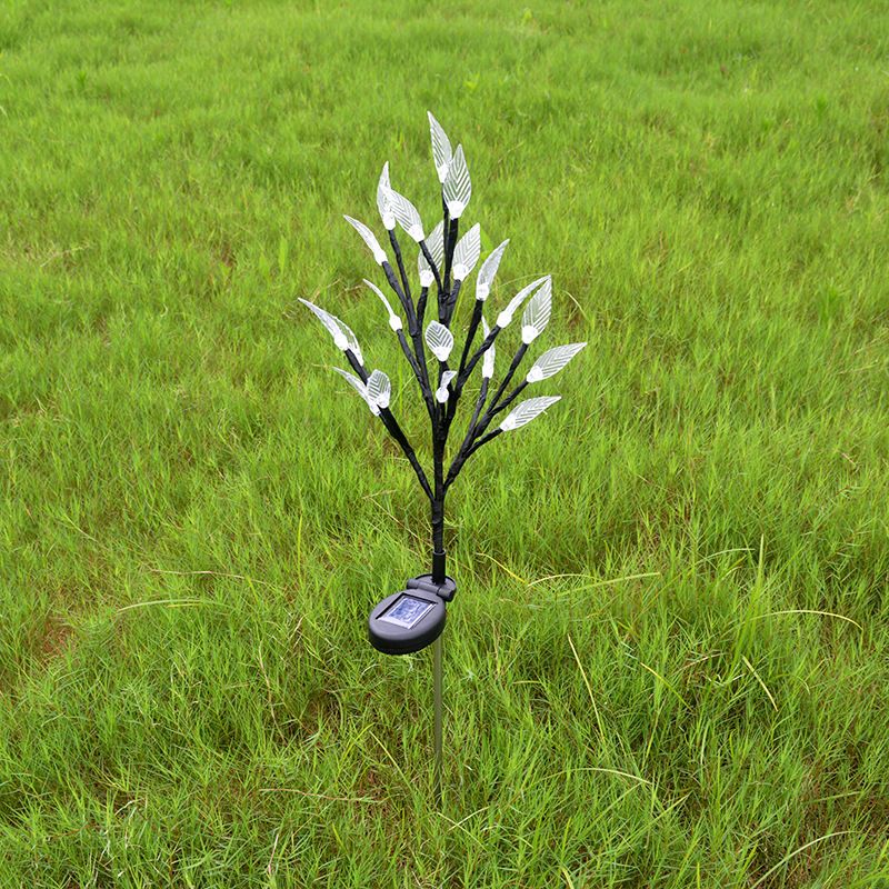 Pena Außen-Wegeleuchte Blatt Solarenergie, 74CM lang - Cueteks