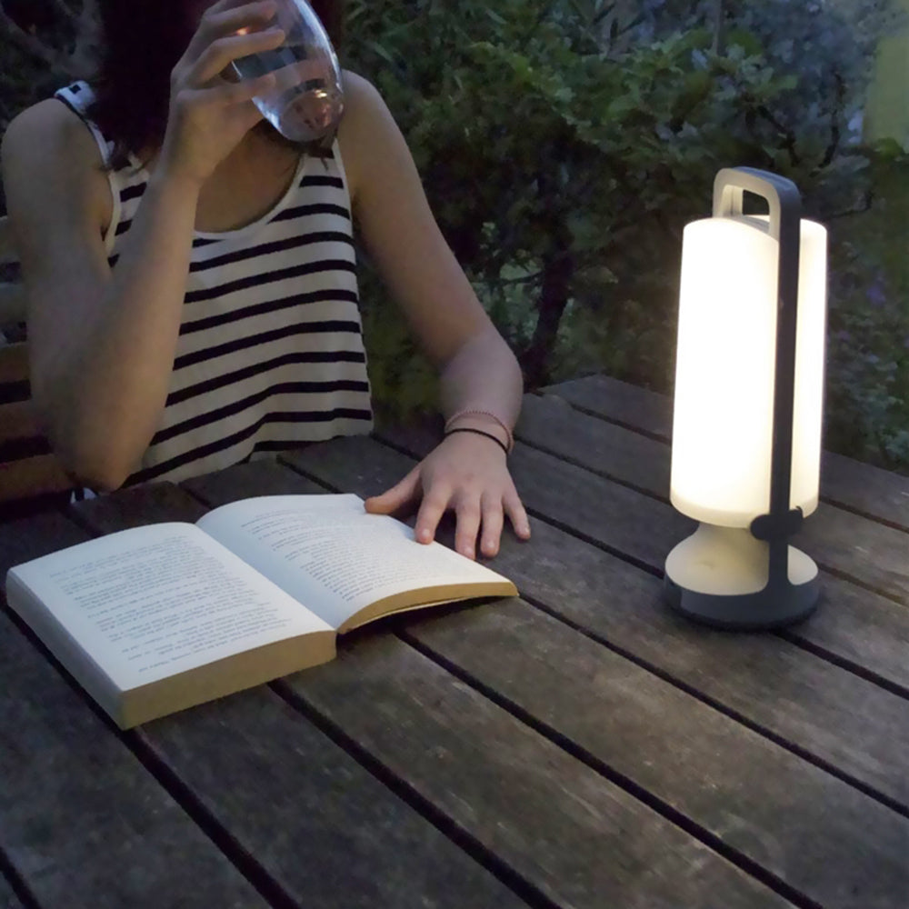 Orr Solar & USB Wiederaufladbar Außen-Tischlampe, 4 Farben, 28CM Lang - Cueteks
