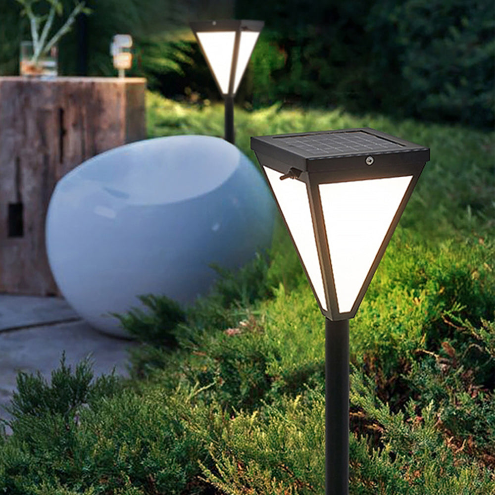 Orr Solar Außen-Wegeleuchte, Aluminium & Glas, 62CM Lang - Cueteks