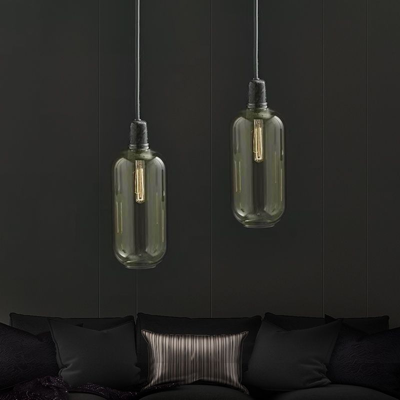 Hailie Pendelleuchte Zylinder, 2 Farben, ∅11CM/17CM - Cueteks