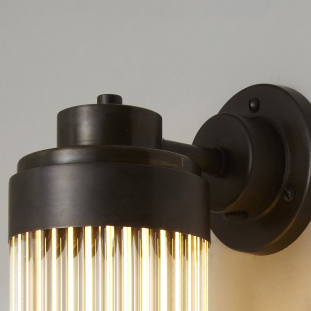 Alessio Außenwandleuchte, Kupfer & Glas, 38/48/64 Lang - Cueteks