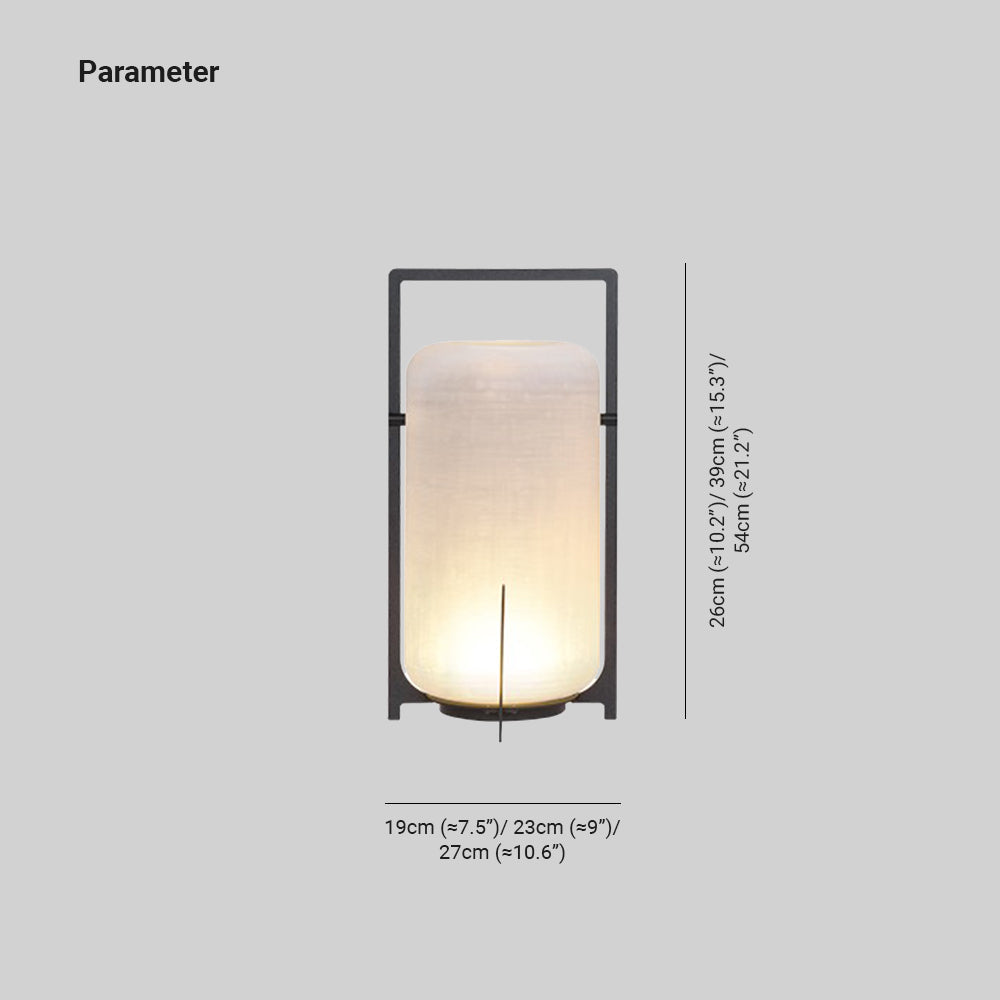 Pena Außenstehlampe Zylinder, Solar, 26/39/54CM Lang - Cueteks