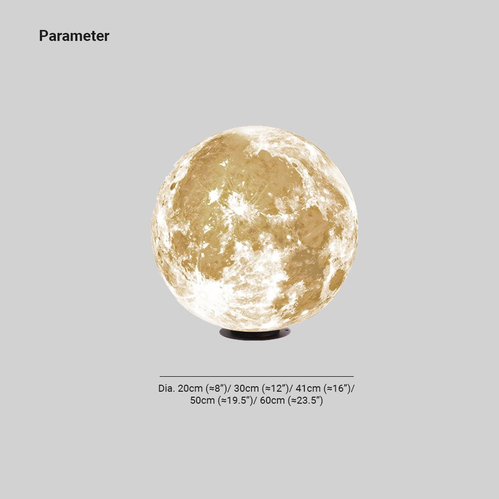 Elif Außenleuchte Solar, Mond, ∅20/30/40/50/60CM - Cueteks