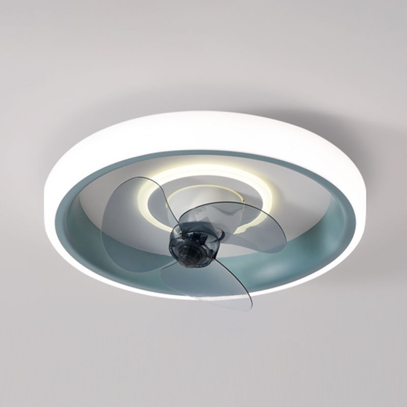 Quinn Deckenventilator mit Beleuchtung, 6 Farben, 2-flammig, ∅60CM - Cueteks
