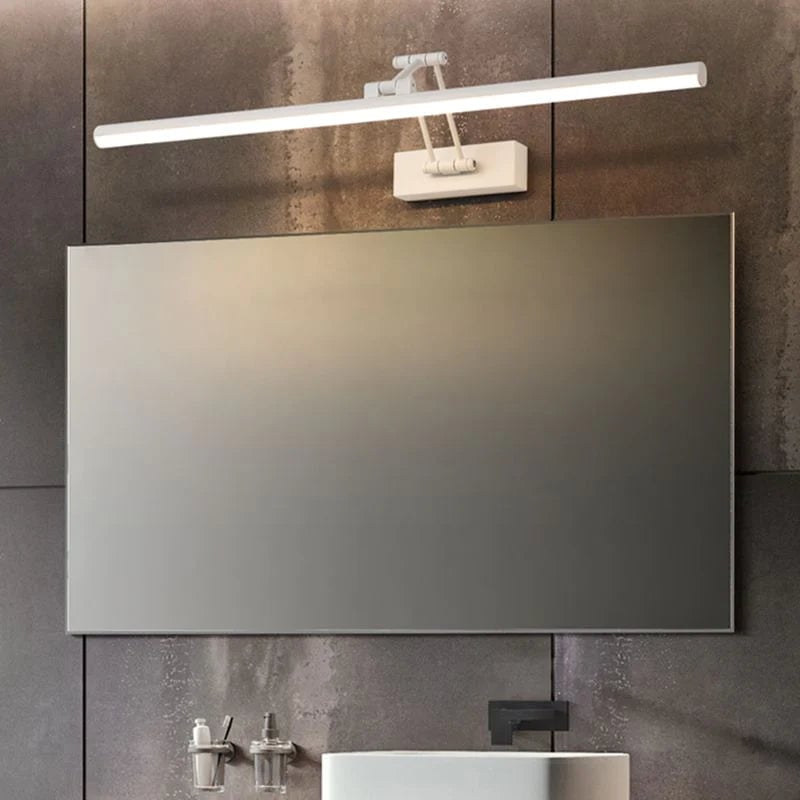 Edge Spiegelfront Waschtisch-Wandleuchte, Metall, 40/50/60/80/100CM Lang - Cueteks