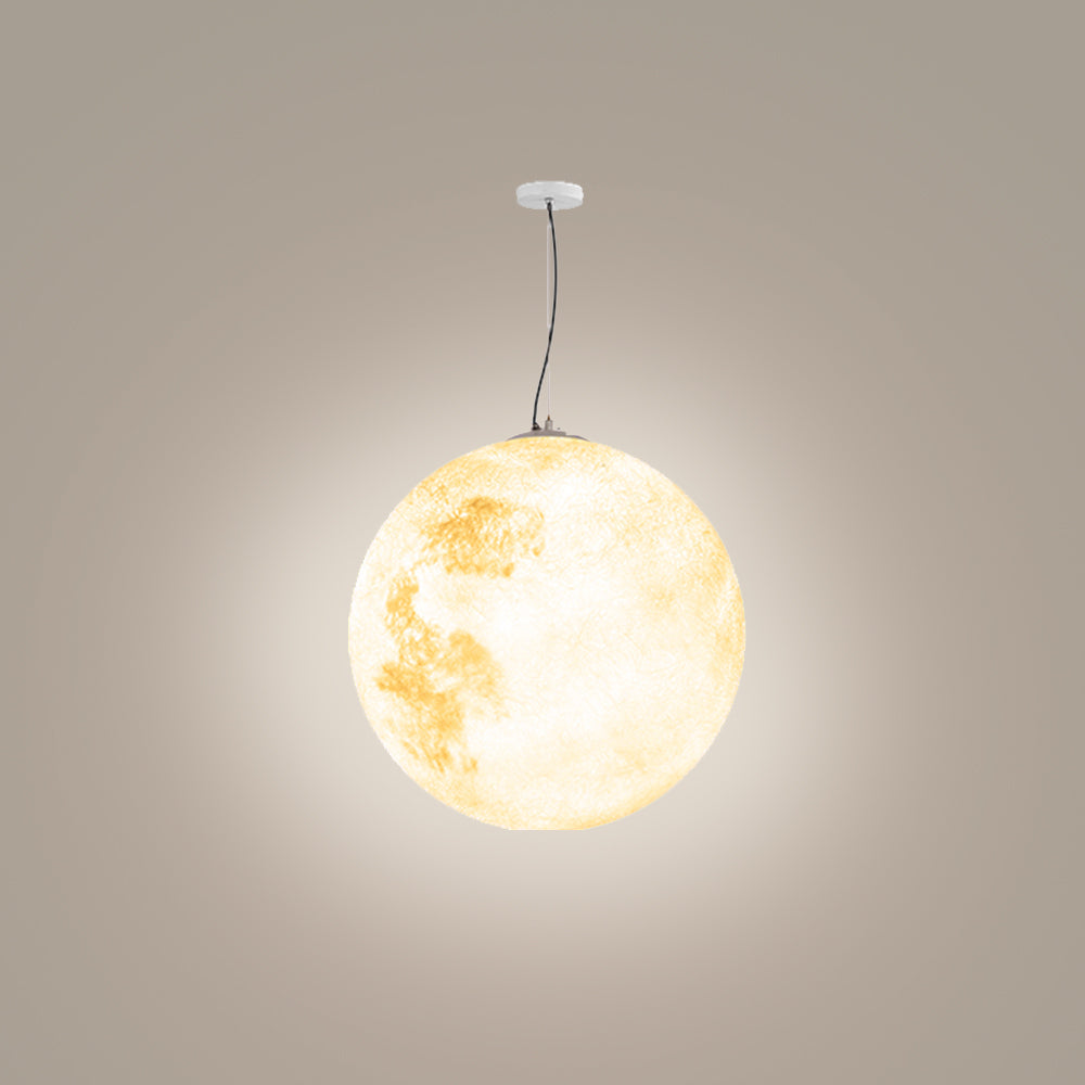 Elif Außenpendelleuchte Mond, Solar, ∅15/25/30/50/60CM - Cueteks