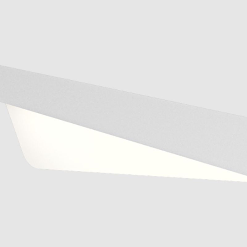 Leigh Spiegelfront Wandleuchte Falten, Weiß, 71CM/91CM/122CM Lang - Cueteks