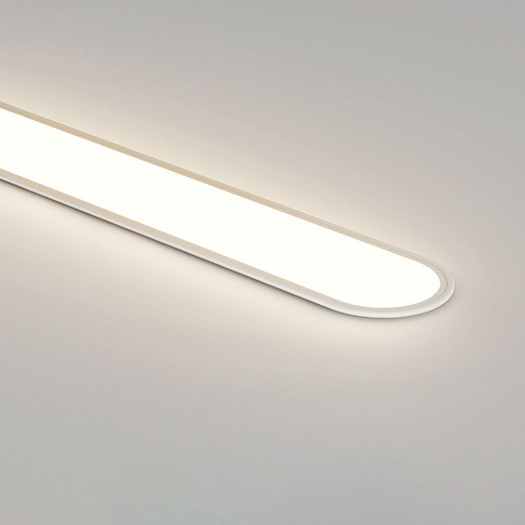 Edge Deckenleuchte Oval，2 Farben, 41CM/60CM/80CM Lang - Cueteks