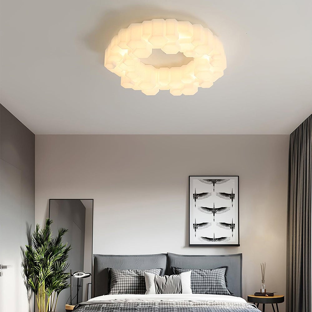 Quinn Bienenwabe Deckenleuchte, ∅68CM - Cueteks