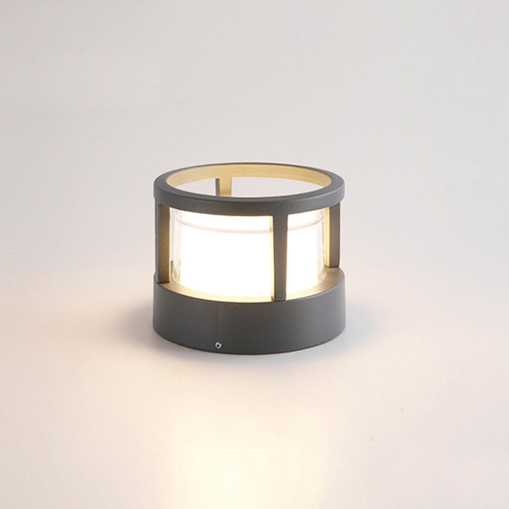 Pena Schwarz & Weiß Außensockelleuchte,  ∅11/16CM - Cueteks