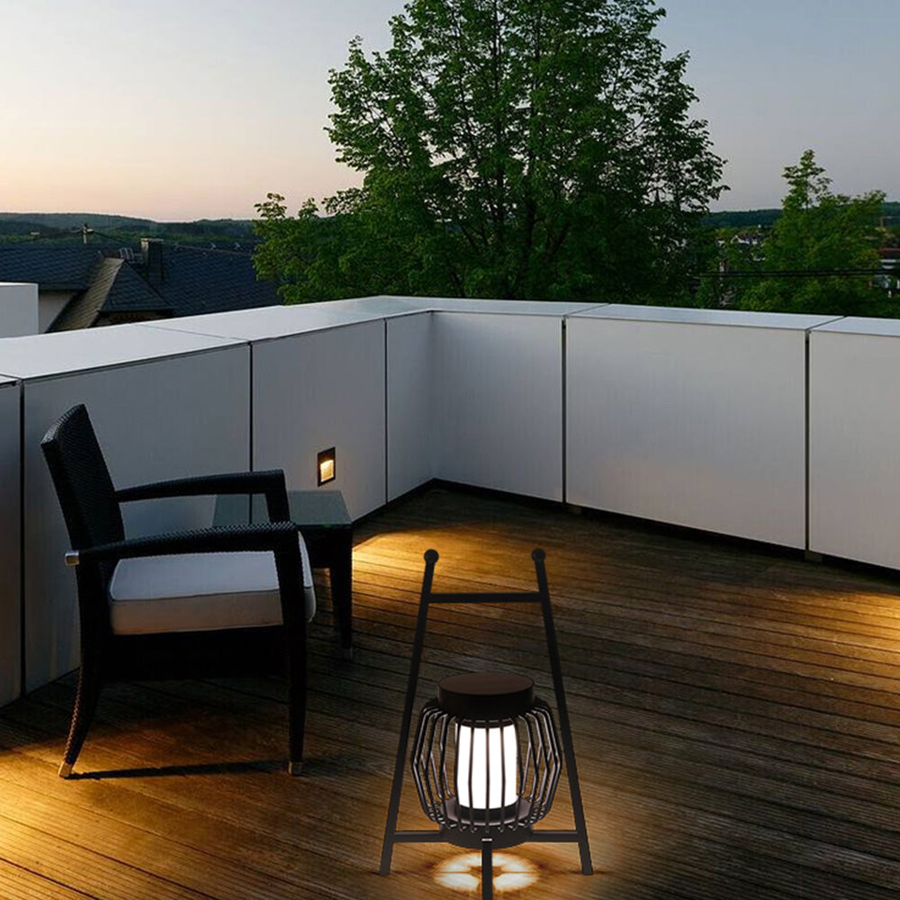 Orr Solar Außenleuchte Schwarz, ∅38CM - Cueteks