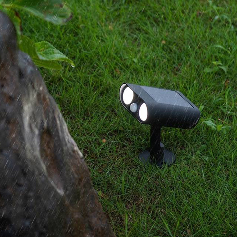 Orr Außenstrahler Schwarz, 2 Stile, 11CM Lang - Cueteks