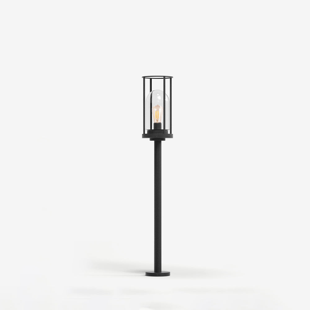 Pena Außen-Wegeleuchte Schwarz, Solar, 32/77CM Lang - Cueteks