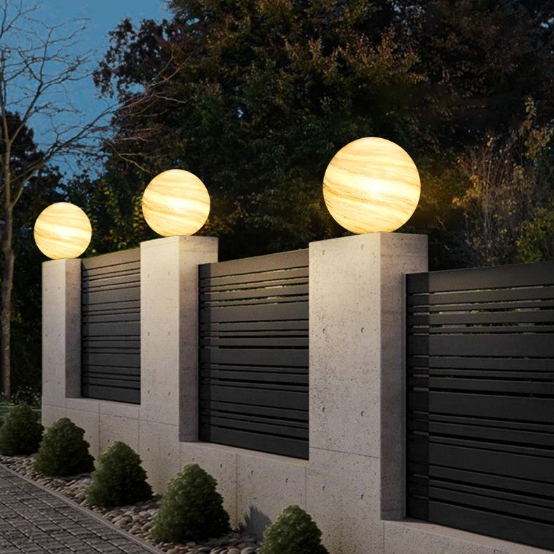 Elif Außenleuchte Solar, Mond, ∅25/30/40CM - Cueteks