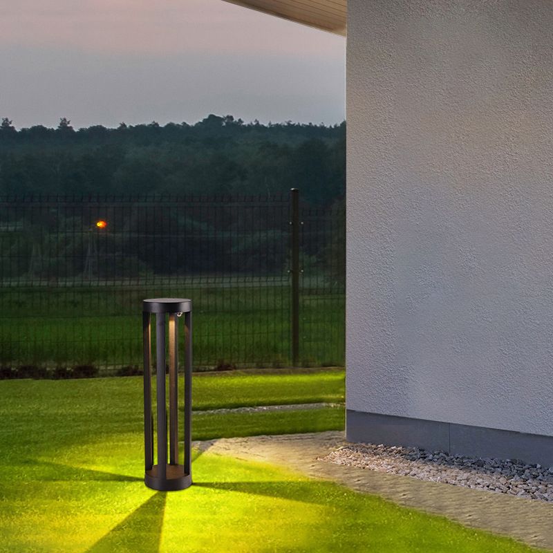 Pena Außen Pollerleuchte Solar, Minimalist, 30/40/60/80CM Lang - Cueteks