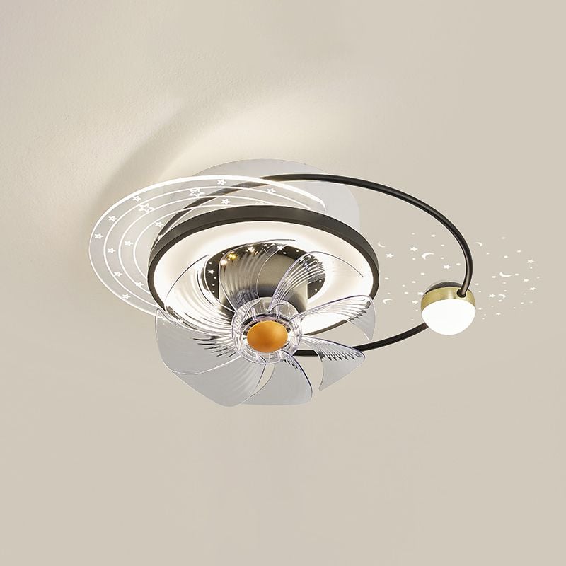 Madina Deckenventilator mit Beleuchtung, 3 Stile, ∅55/60CM - Cueteks