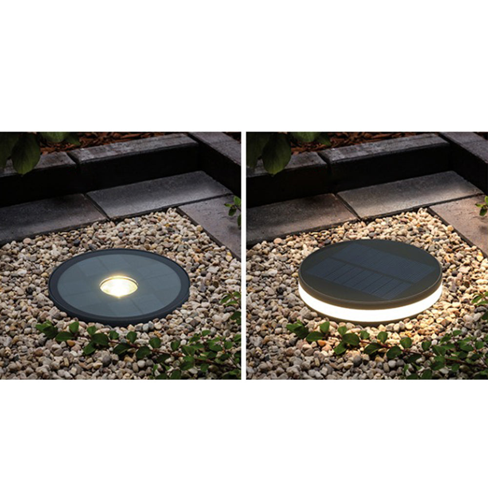 Orr Solar Außen-Treppenleuchte/Bodeneinbaustrahler Schwarz, ∅16/17CM - Cueteks