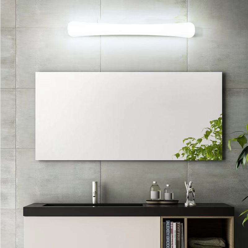 Edge Spiegelfront Wandleuchte Weiß, 30CM/40CM/60CM Lang - Cueteks