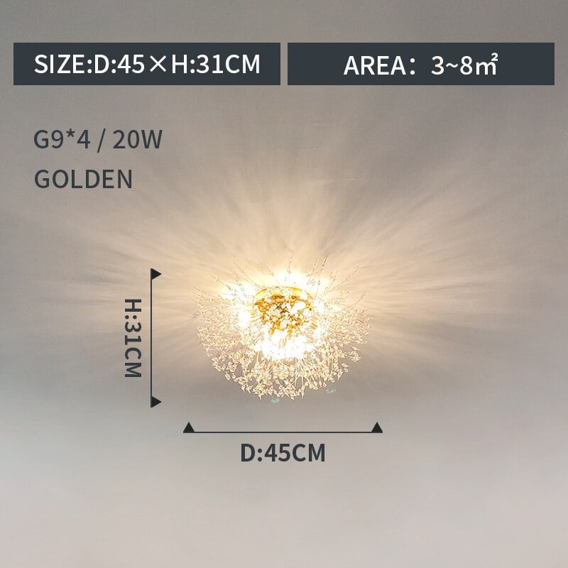 Lili Dendelion Moderne Pendelleuchte Hängelampe für Esszimmer - Cueteks