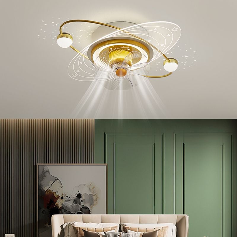Madina Deckenventilator mit Beleuchtung, 3 Stile, ∅55/60CM - Cueteks