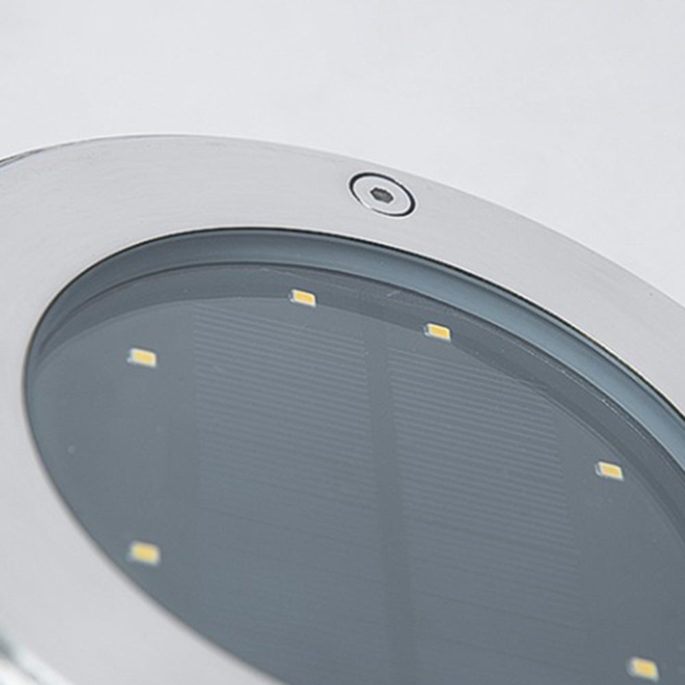 Orr Solar Außen-Treppenleuchte/Bodeneinbaustrahler Schwarz, ∅16/17CM - Cueteks