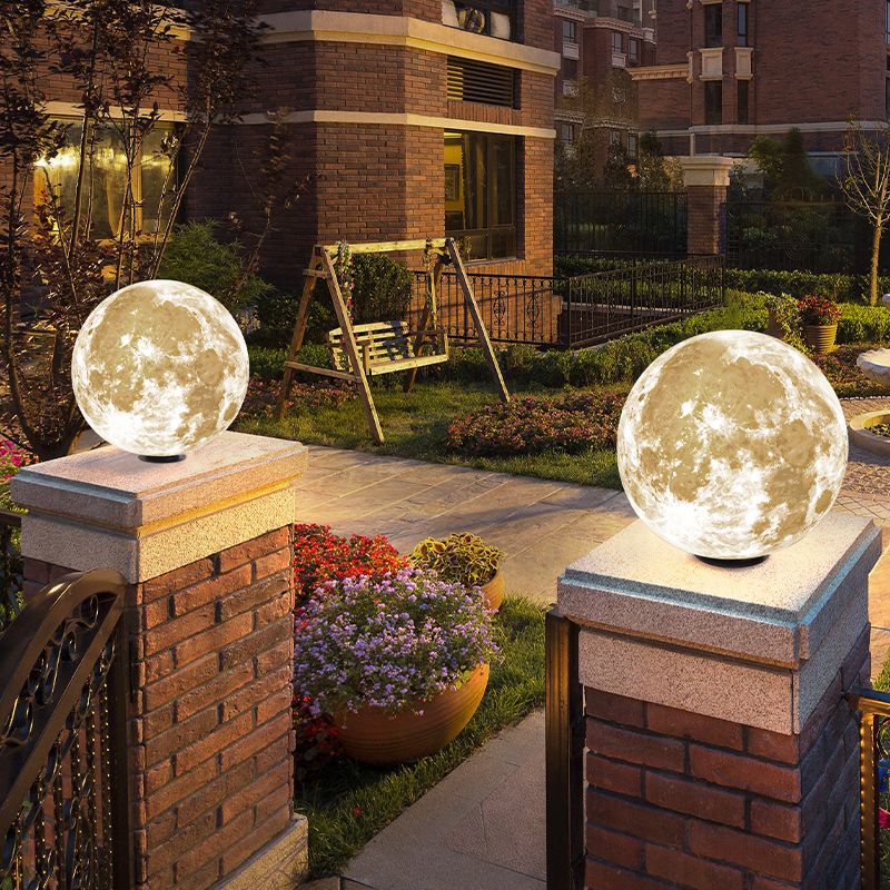 Elif Außenleuchte Solar, Mond, ∅20/30/40/50/60CM - Cueteks
