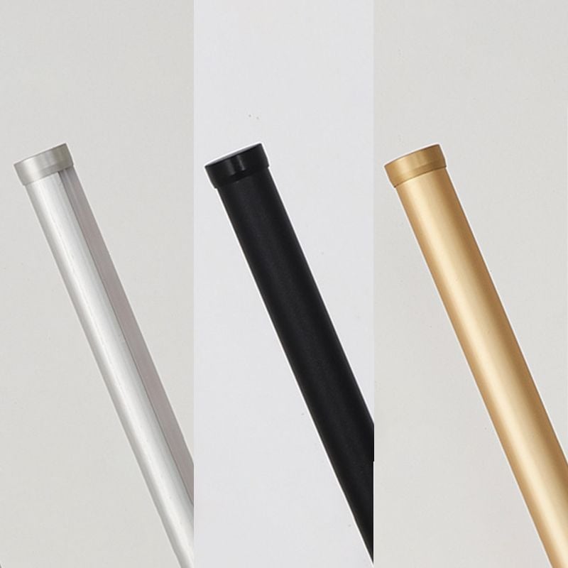 Close-up of the Silver Black and Gold Edge lamp finishes