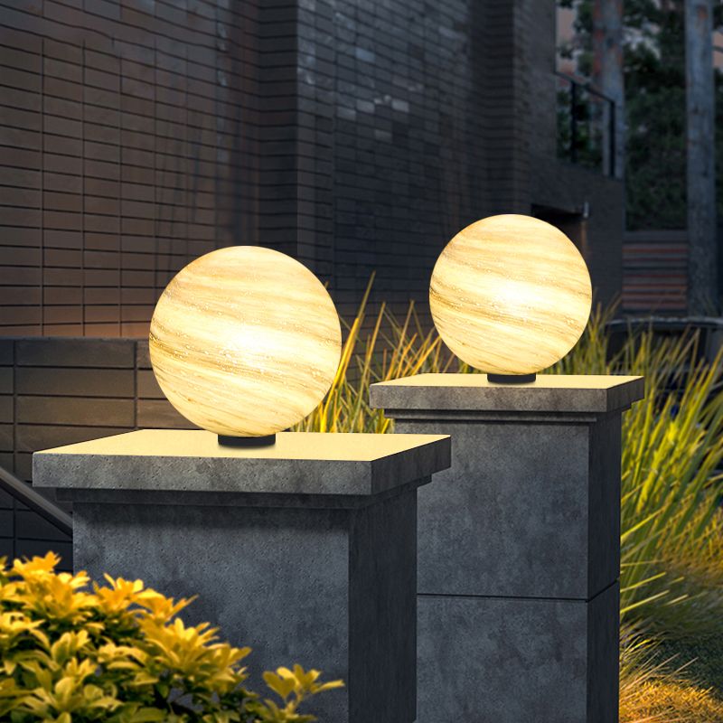 Elif Außenleuchte Solar, Mond, ∅25/30/40CM - Cueteks