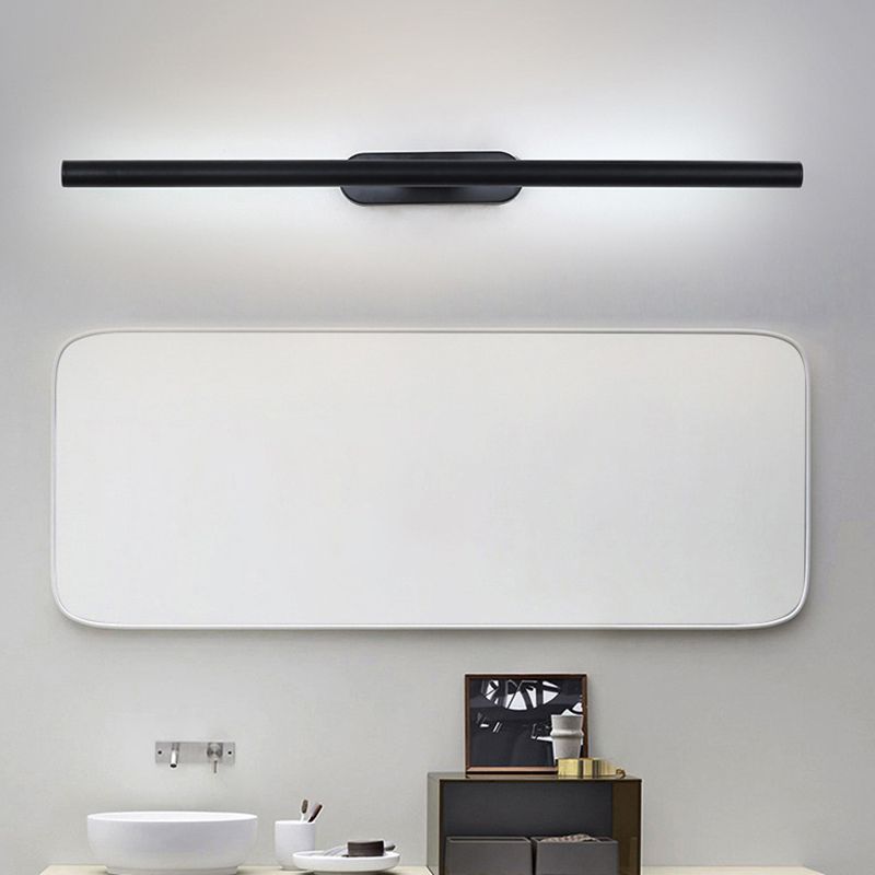 Edge Spiegelfront Wandleuchte, 2 Farben, 49/59/68CM Lang - Cueteks
