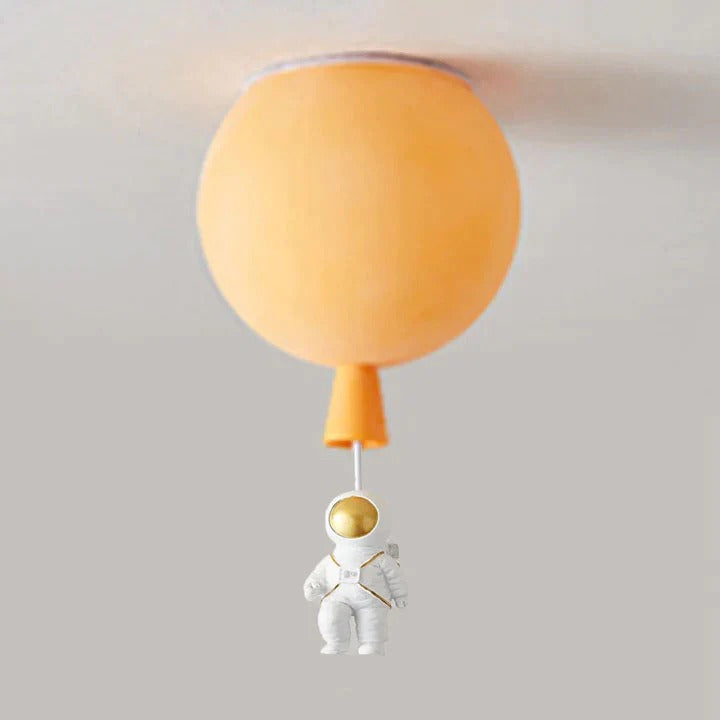 Fateh Astronaut Balloon Flush Mount Deckenleuchte 8 Farben, ∅25/30/35cm - Cueteks