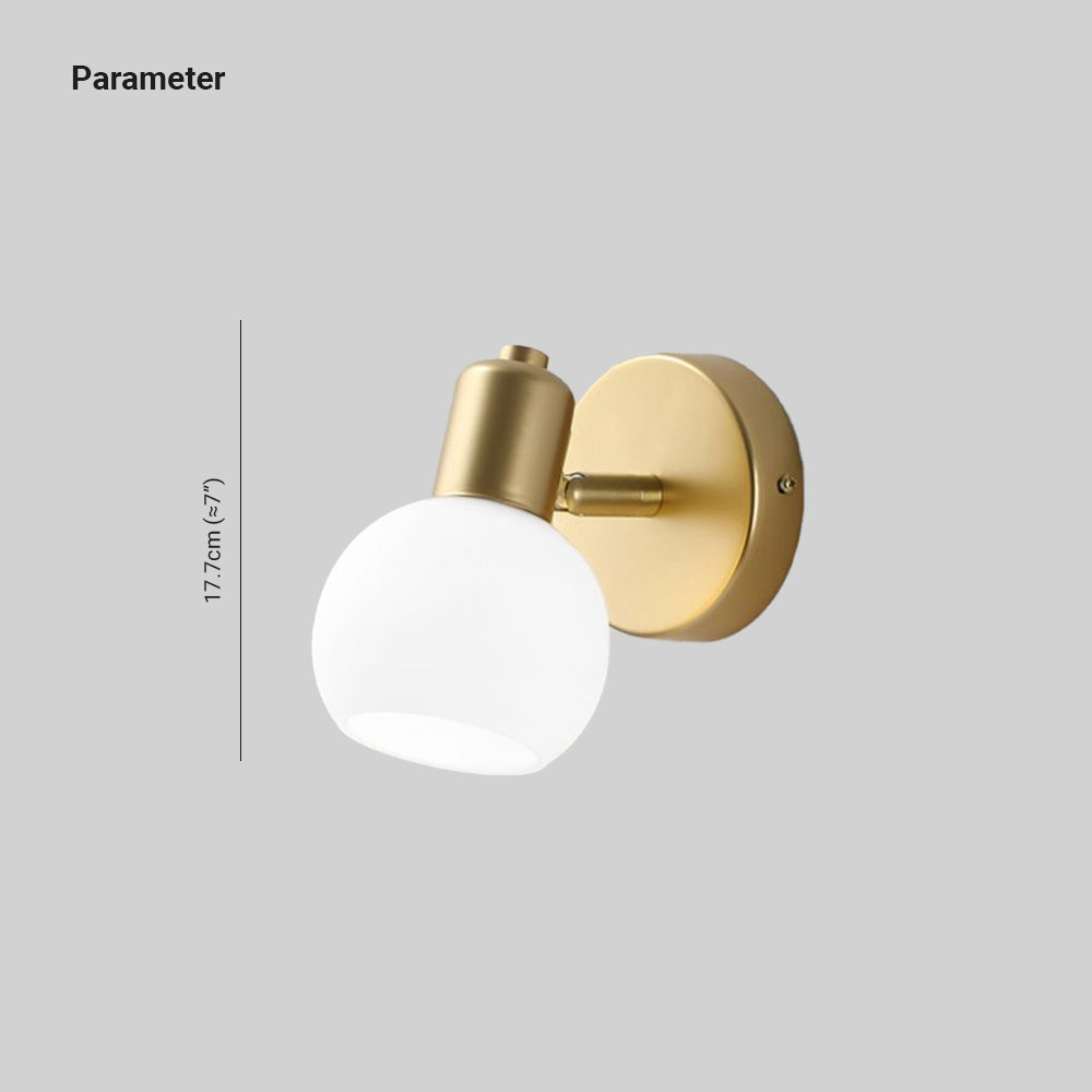 Valentina Gold Spiegelfront Waschtisch-Wandleuchte, 1/2/3-flammig - Cueteks