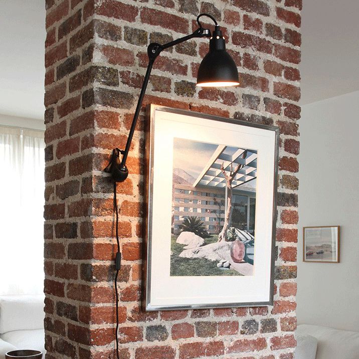 Brady Verstellbare Wandleuchte, Metall, 5 Farben - Cueteks
