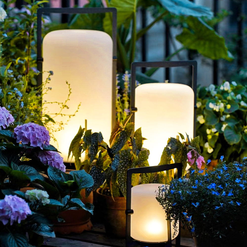 Pena Außenstehlampe Zylinder, Solar, 26/39/54CM Lang - Cueteks
