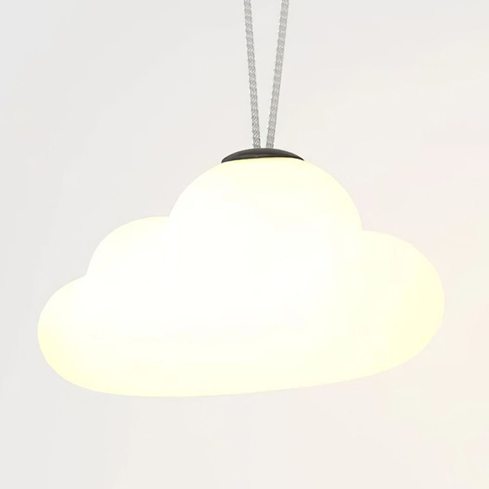 Minori Außenpendelleuchte Wolke, Wiederaufladbar, 2 Stile - Cueteks