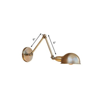 Brady Verstellbare Wandleuchte, 3 Farben, 15/20/30CM - Cueteks