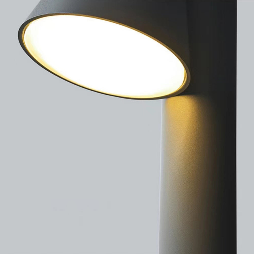Pena Außen-Pollerleuchte Schwarz, 65CM Lang - Cueteks