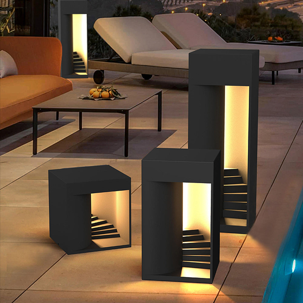 Orr Dekorativ Außenleuchte Treppendesign, 27CM/43CM/73CM Lang - Cueteks