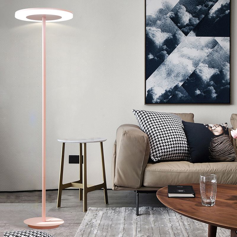 Morandi Scheibe Stehleuchte, Metall, 4 Farben, 146CM Lang - Cueteks