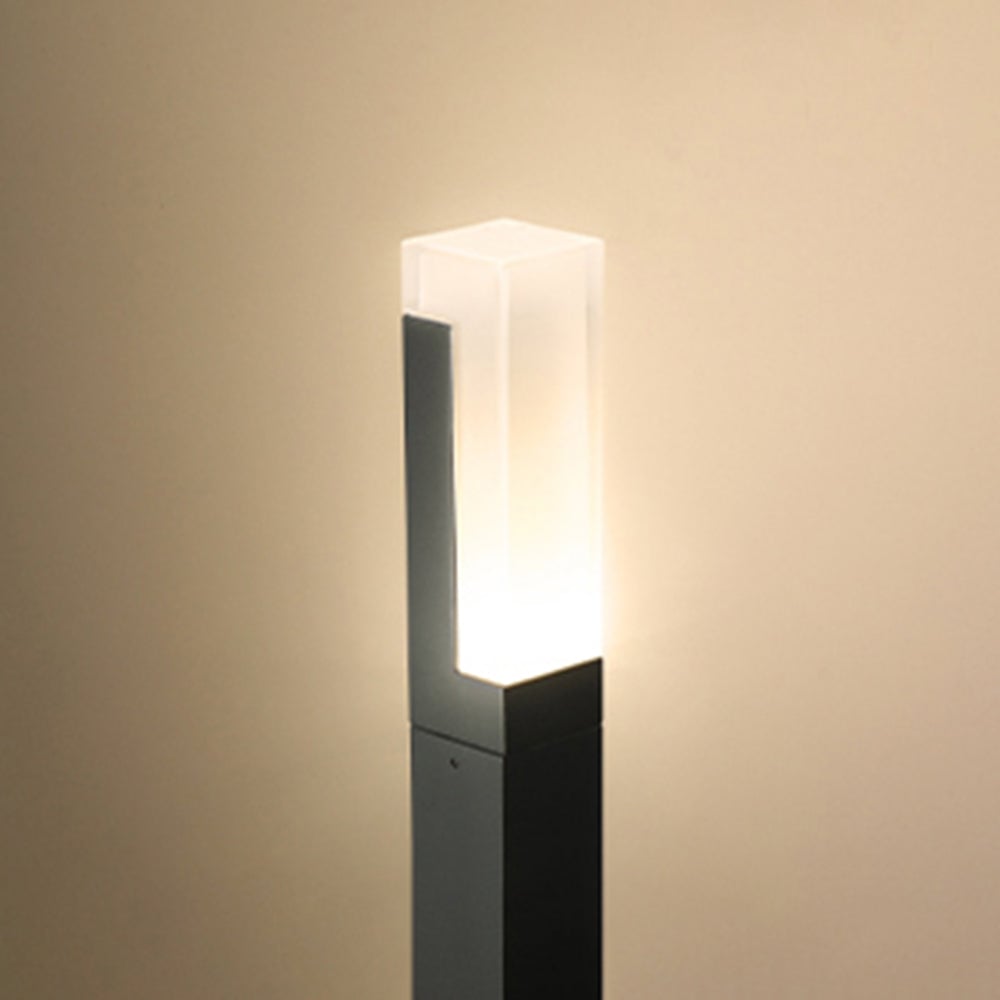 Pena Minimalistisch Außen-Pollerleuchte, 27/40/60CM Lang - Cueteks