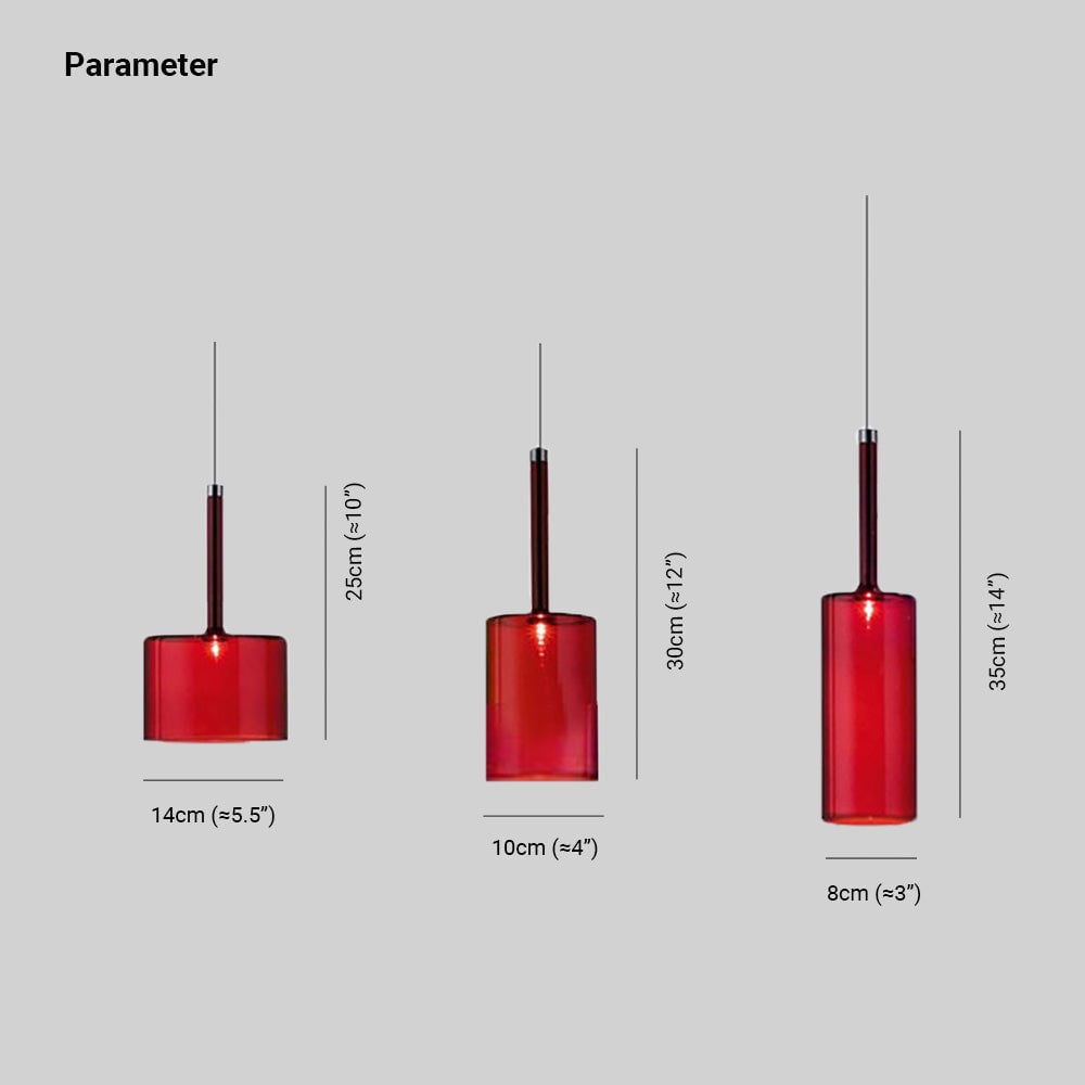 Hailie Pendelleuchte, 3 Stile, 4 Farben - Cueteks