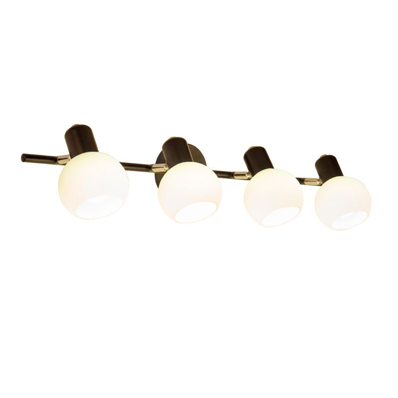 Valentina Spiegelfront Wandleuchte, 2 Farben, 1/2/3/4-flammig, 15/30/45/65CM Lang - Cueteks