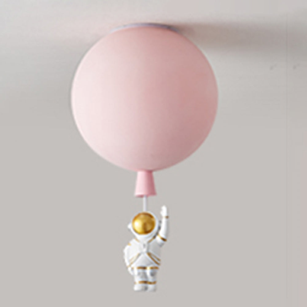 Fateh Astronaut Balloon Flush Mount Deckenleuchte 8 Farben, ∅25/30/35cm - Cueteks