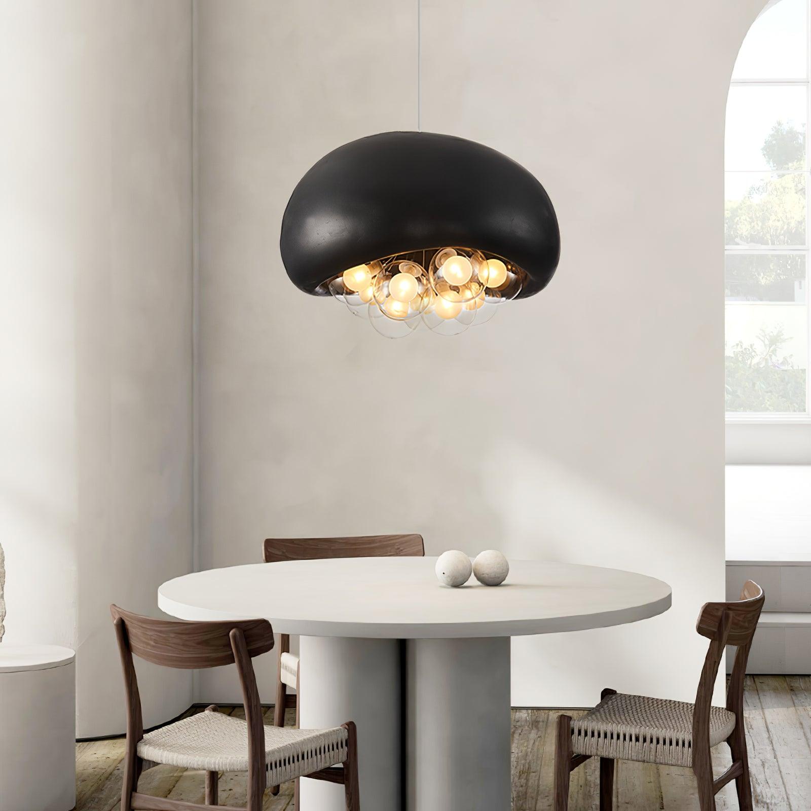 Micro-Cement Nordic Cream Style Pendant Light - Cueteks