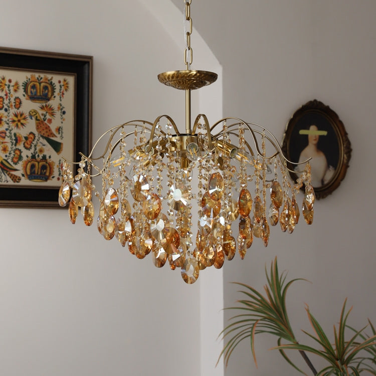French Light luxury Romantic Crystal Chandelier - Cueteks