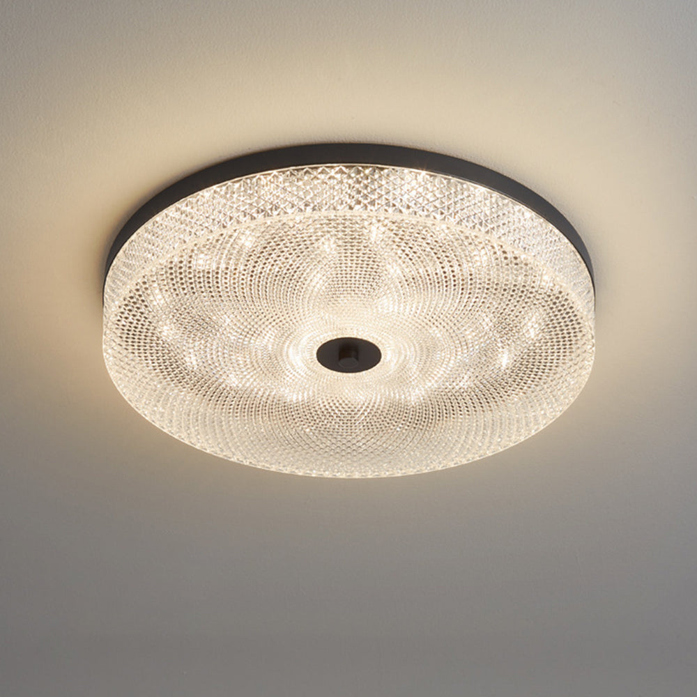 Modern Simple Crystal Copper Ceiling Light - Cueteks