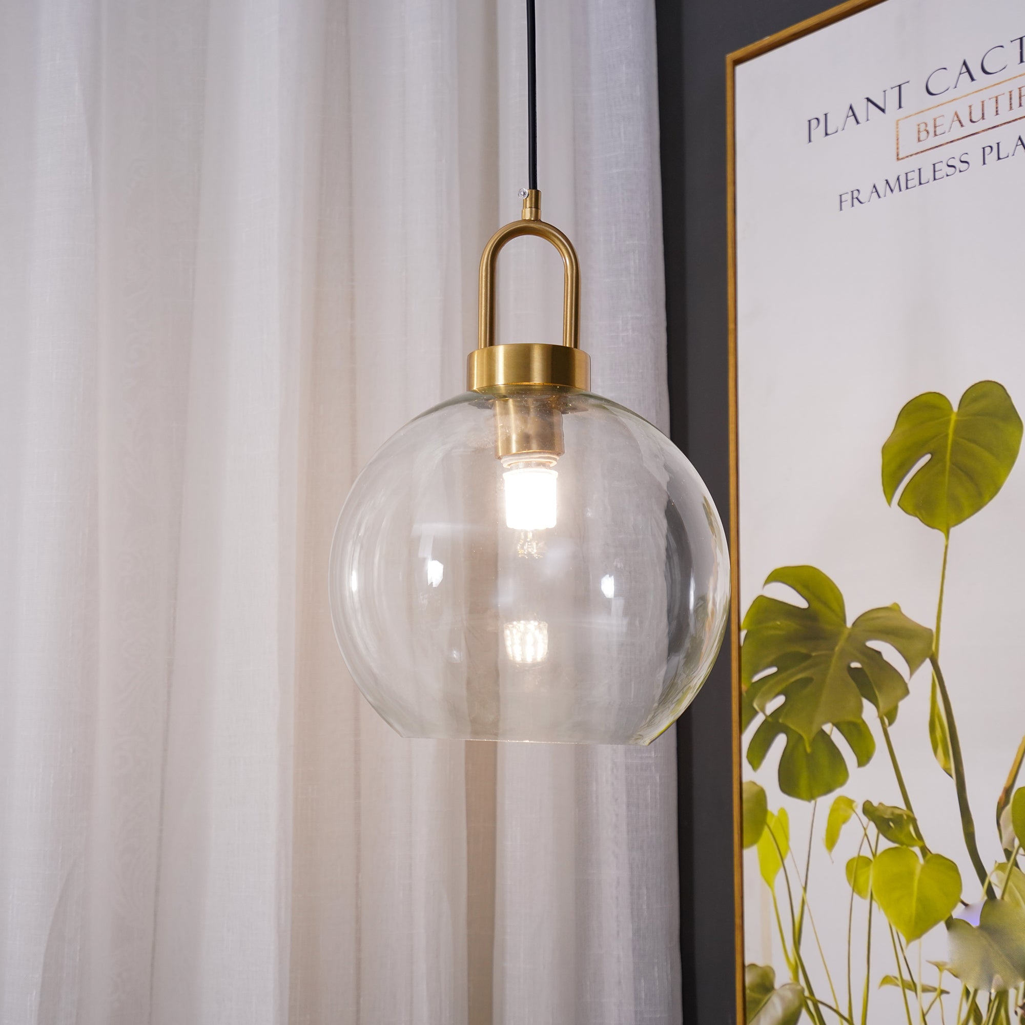 Glass Pendant Light - Cueteks